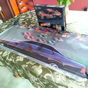 Sunday Dreamin' 1991 Ford Thunderbird Poster & Puzzle NASCAR Ford Motorsport